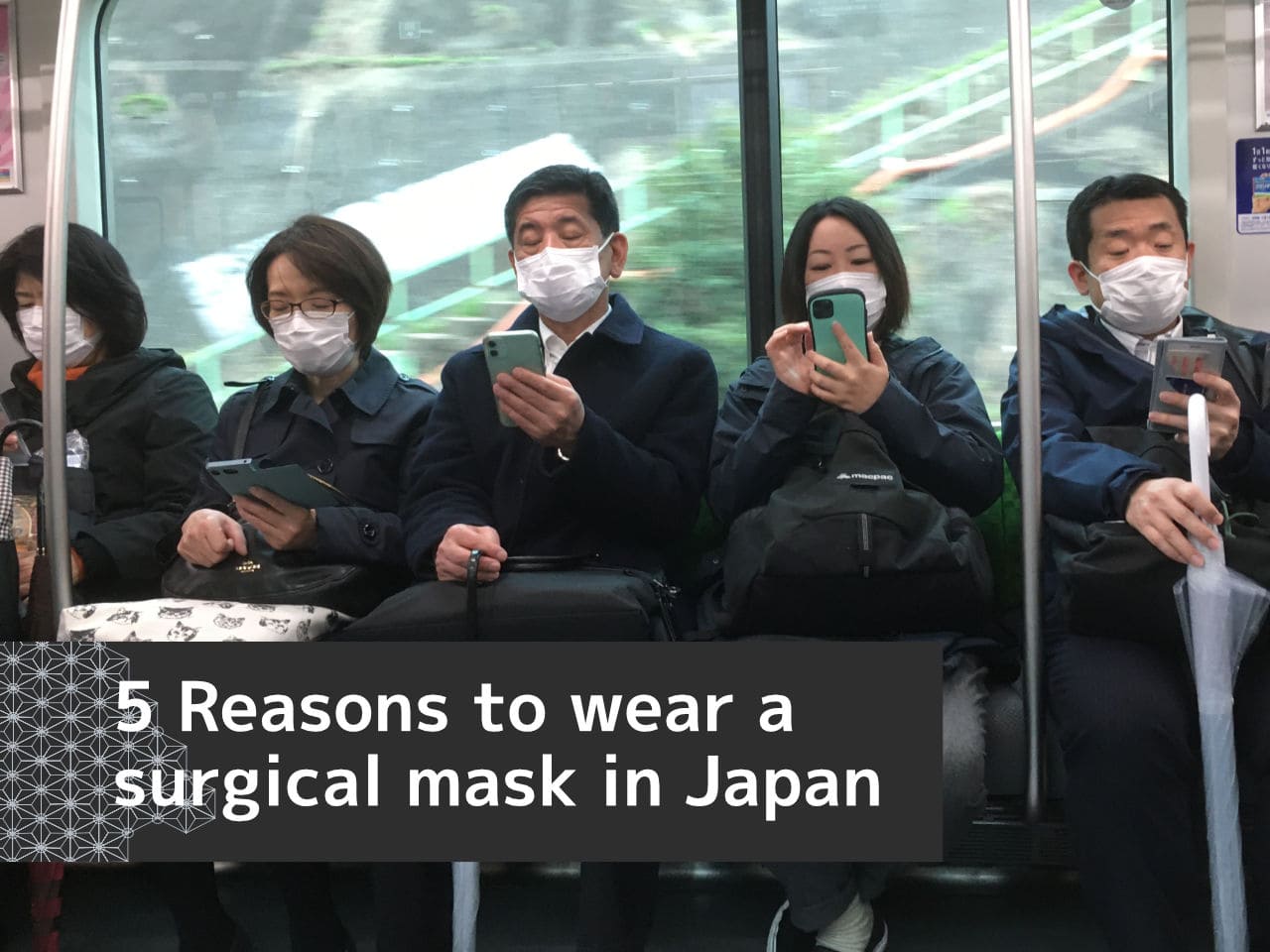 5 good arguments for wearing a mask in Japan